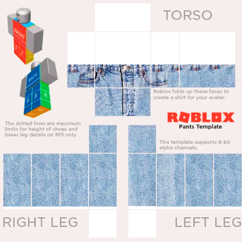 What Are Roblox Pants Templates?