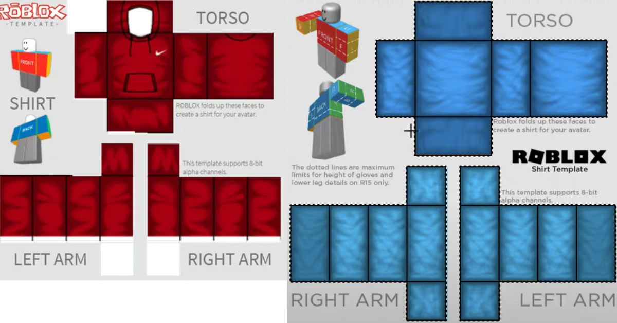 Roblox Shirts Templates