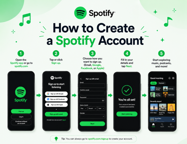 Create a Spotify Account
