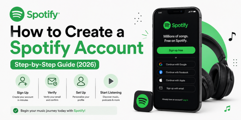 How to create a Spotify account