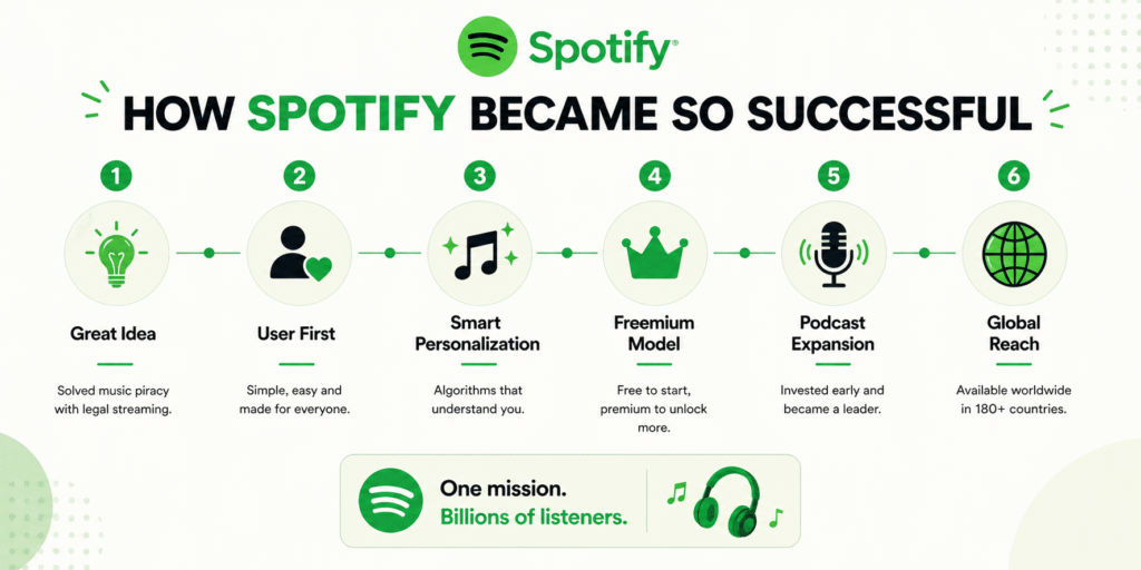 How Spotify Became So Successful