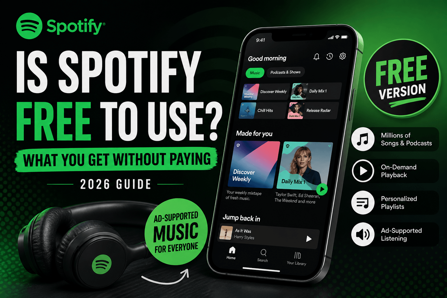 Is Spotify Free to Use?