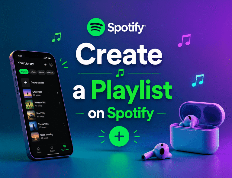 Create a Playlist on Spotify Mobile